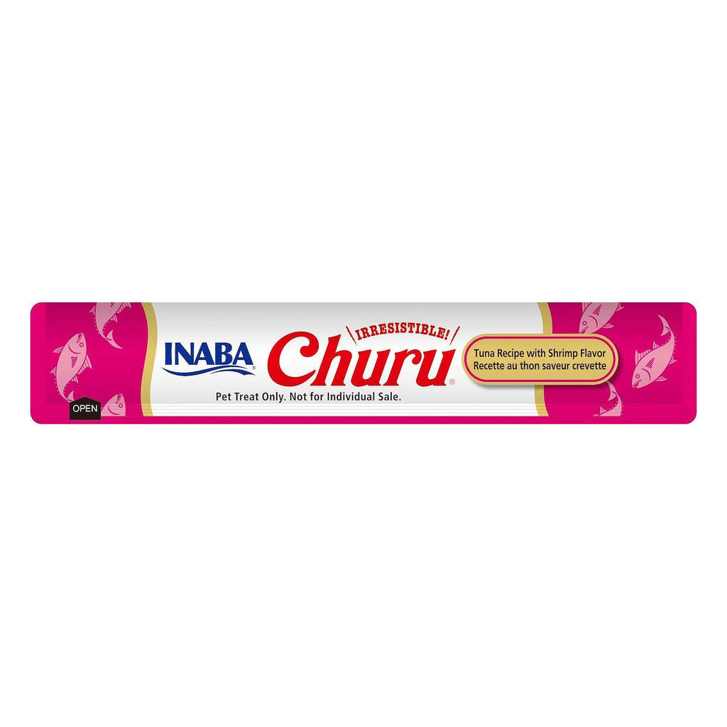 Inaba Churu atún con Camarones (paquete conteniendo 4 tubitos)