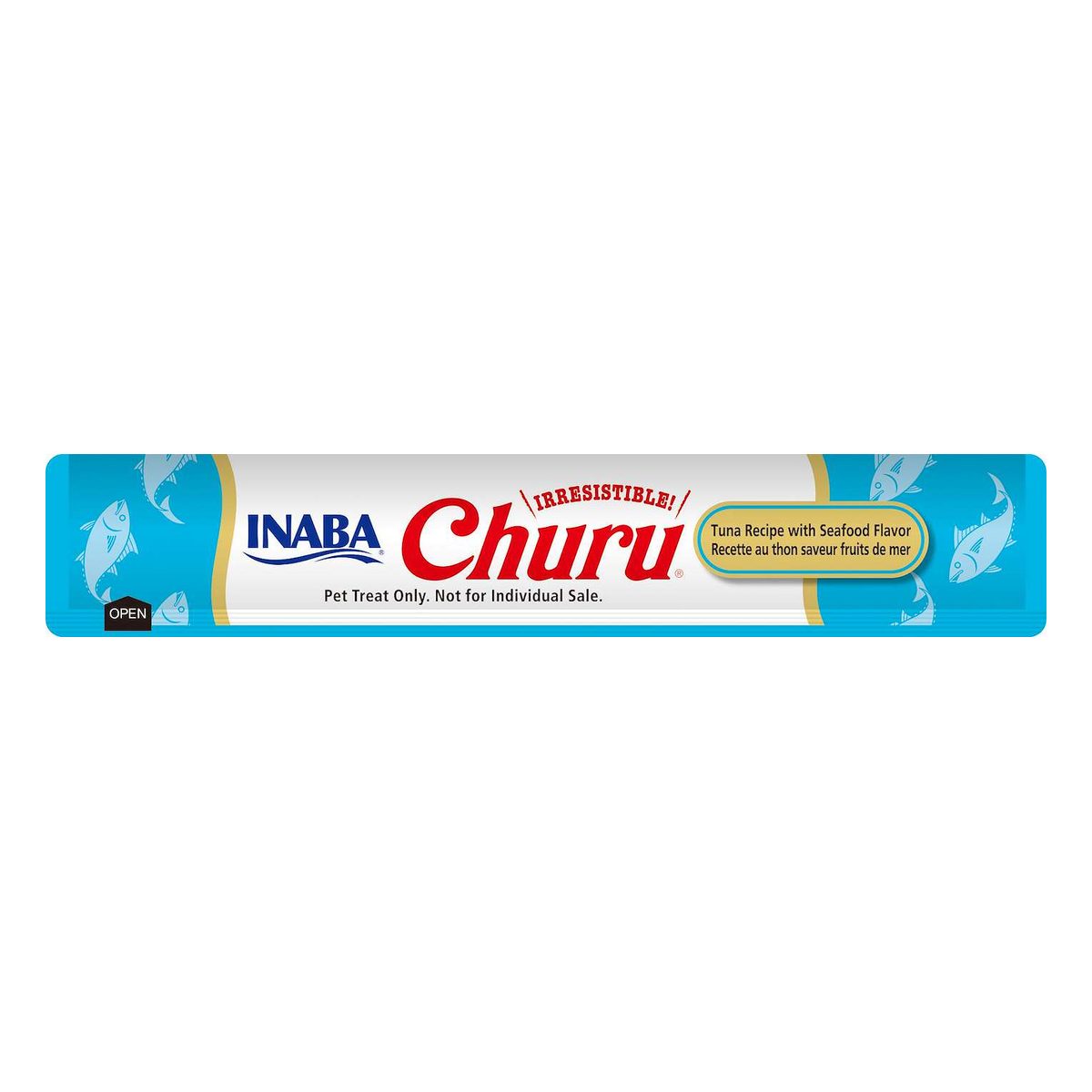 Inaba Churu atún con sabores marinos (paquete conteniendo 4 tubitos)