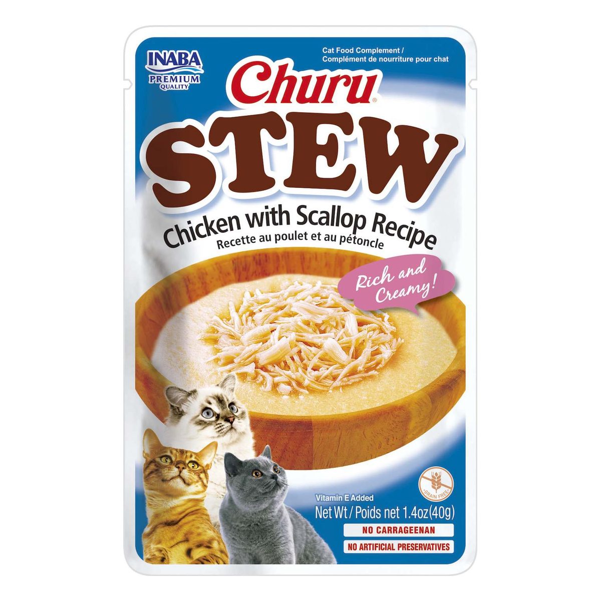 Inaba CHURU STEW CHICKEN/SCALLOP 40GR