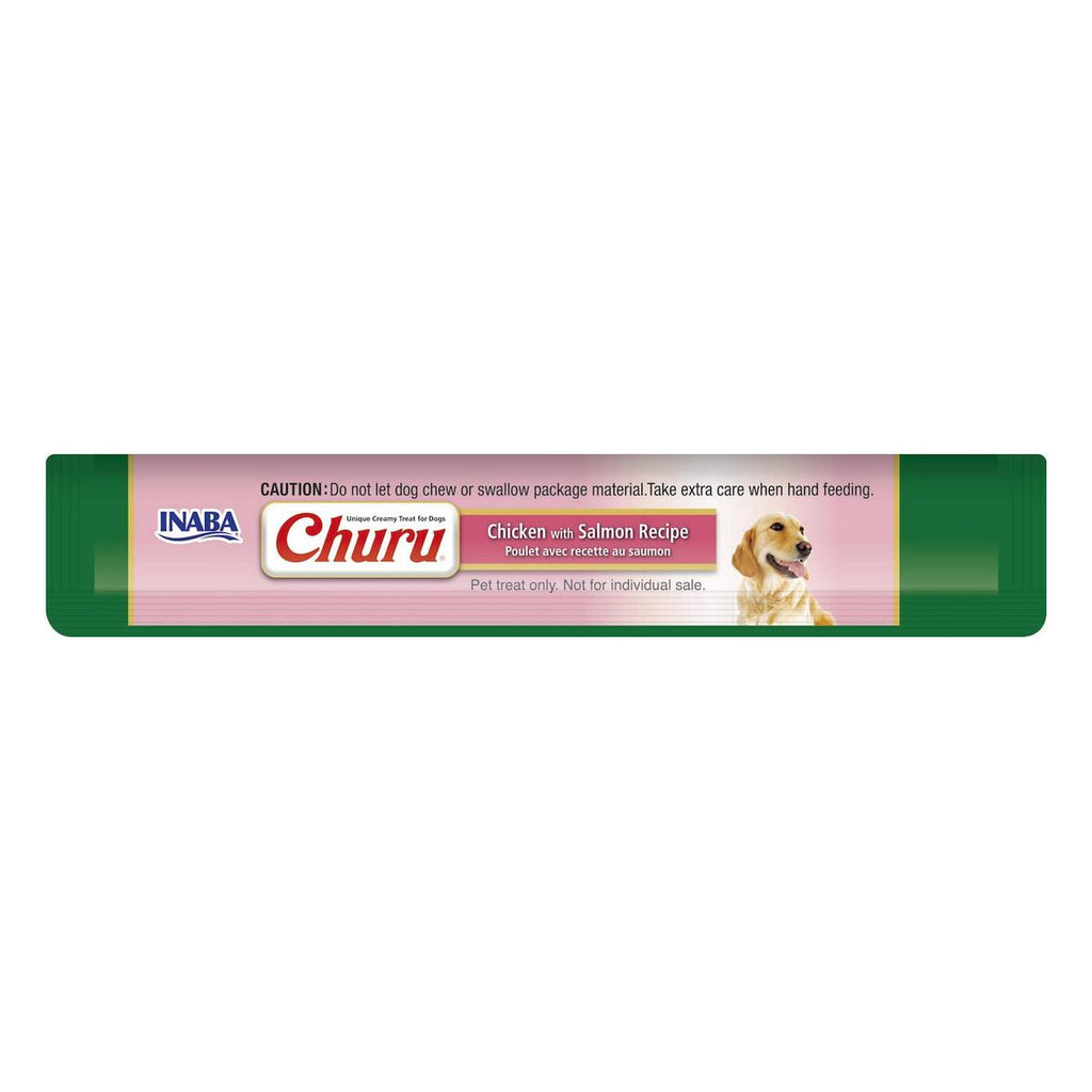 Inaba NUEVOS CHURU DOG CHICKEN/SALMON 20GR/8 TUBES