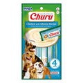 Inaba NUEVOS CHURU DOG CHICKEN/CHEESE 14GR/4 TUBES