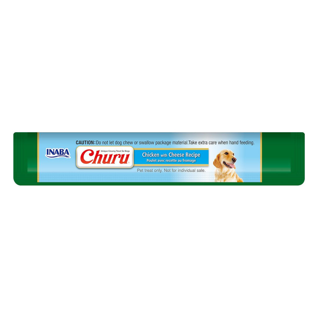 Inaba NUEVOS CHURU DOG CHICKEN/CHEESE 14GR/4 TUBES