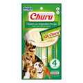 Inaba NUEVOS CHURU DOG CHICKEN/VEGETAL 14GR/4 TUBES