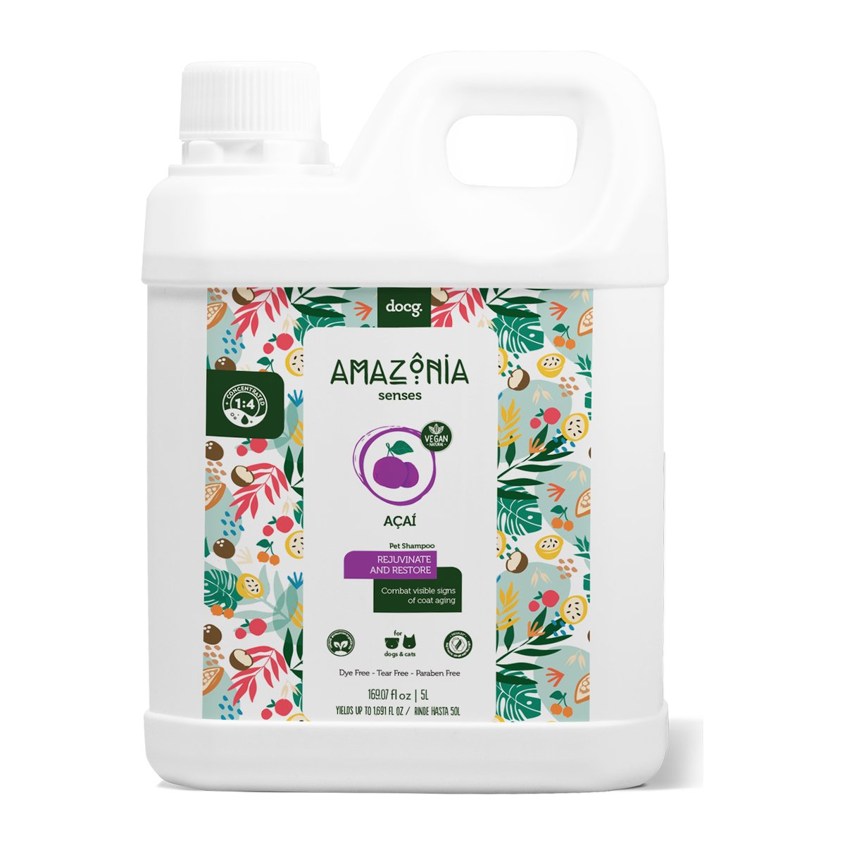 Amazonia Senses Shampoo Açaí 5 L