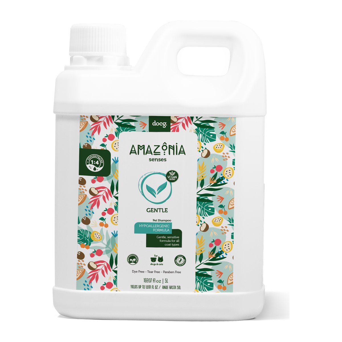 Amazonia Senses Shampoo Gentle Care 5 L
