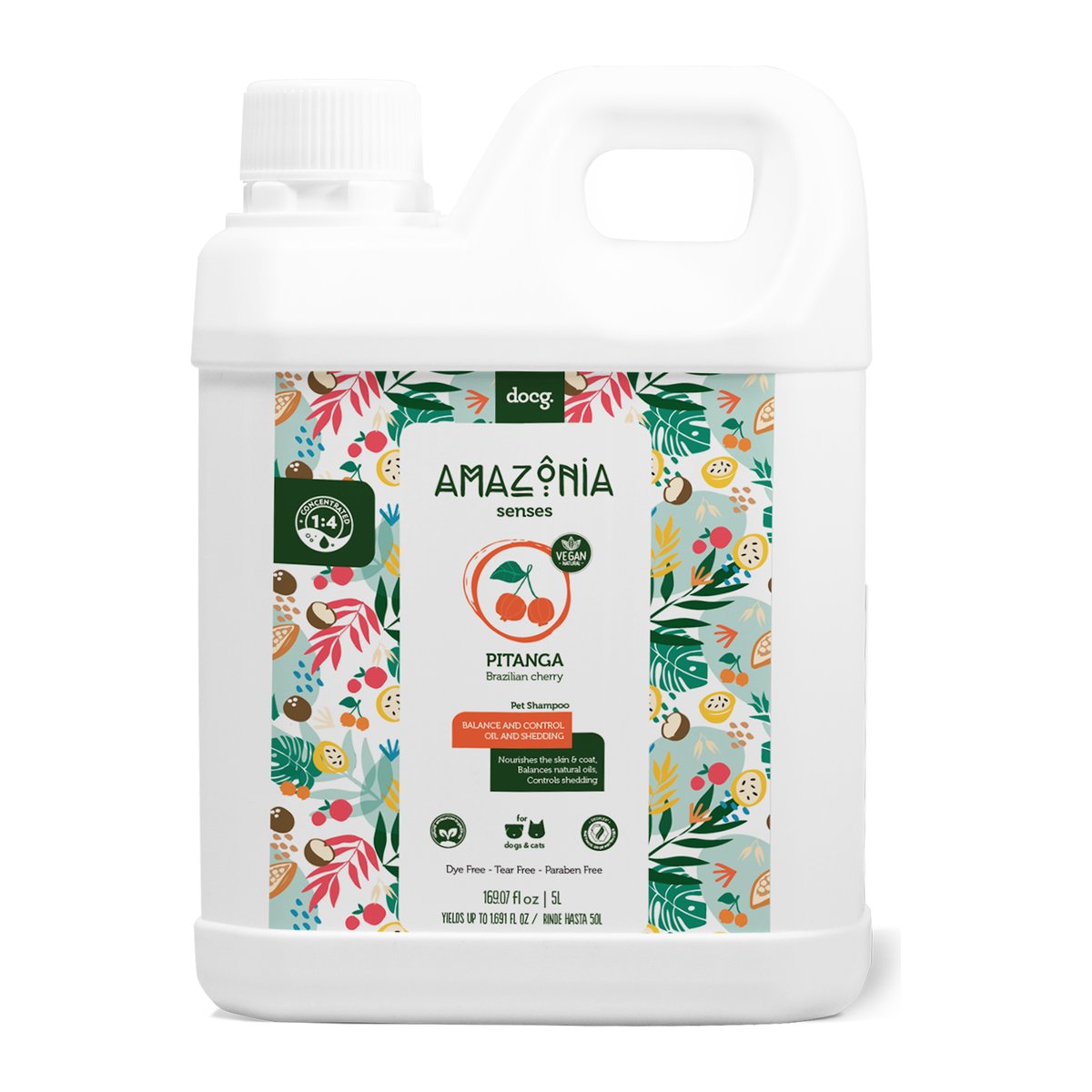 Amazonia Senses Shampoo Pitanga 5 L