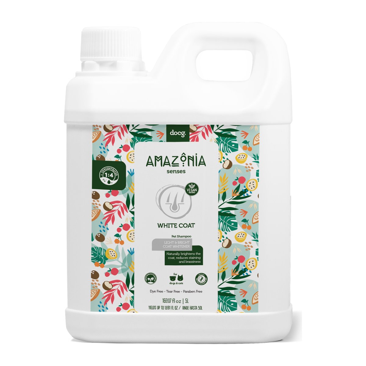 Amazonia Senses Shampoo White Coat 5 L