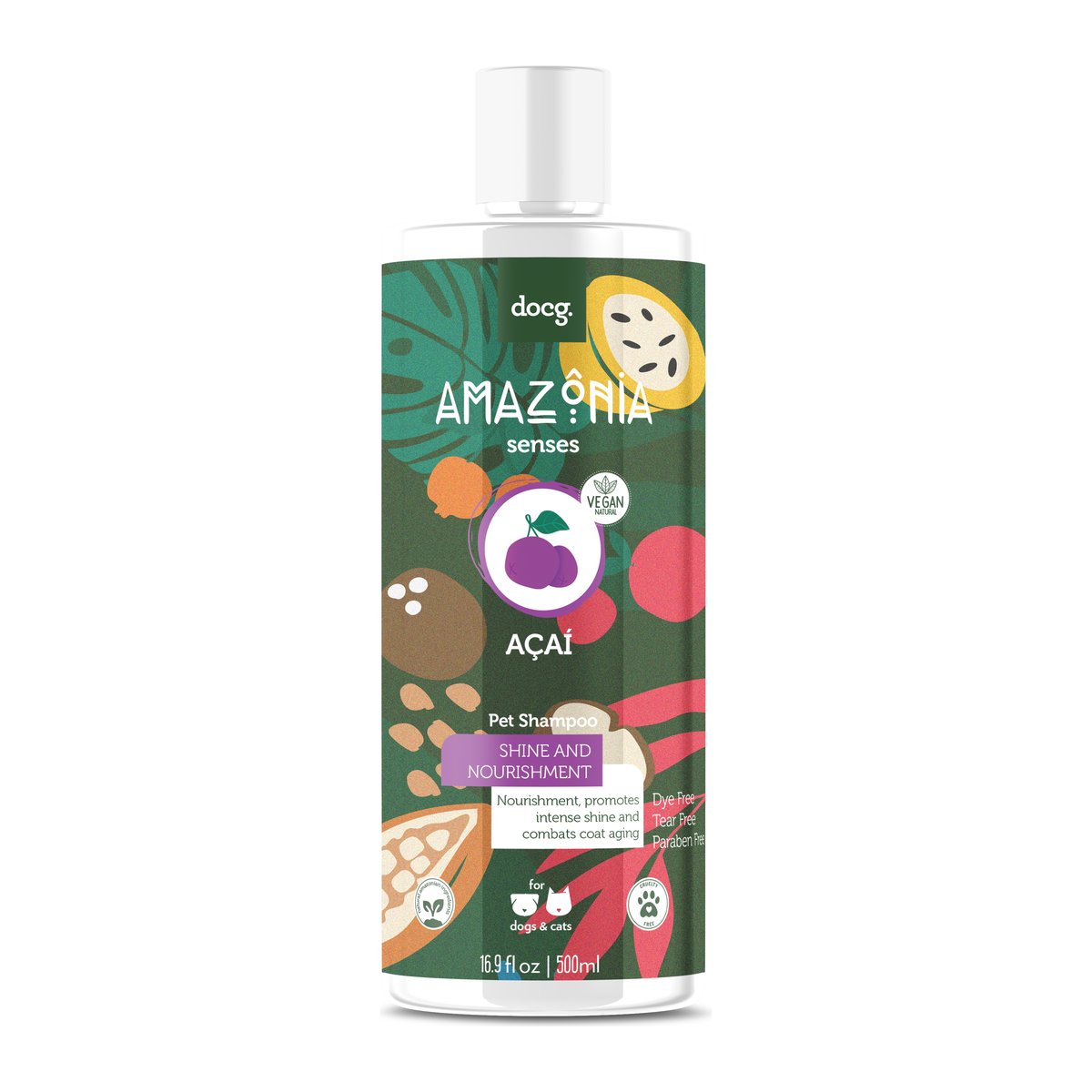 Amazonia Senses Shampoo Açaí 500 ml