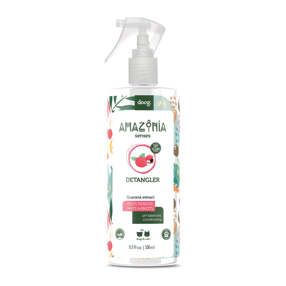 Amazonia Senses Desenredante con Guaraná 500 ml