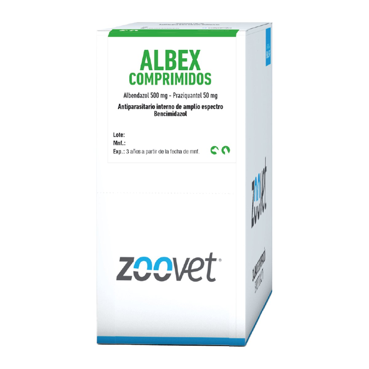 Zoovet Albex 100 comprimidos