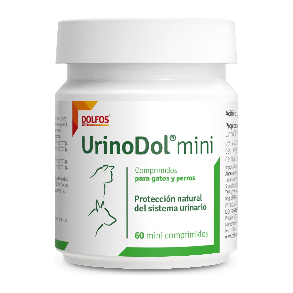 Dolfos Urinodol Mini 60 minicomprimidos