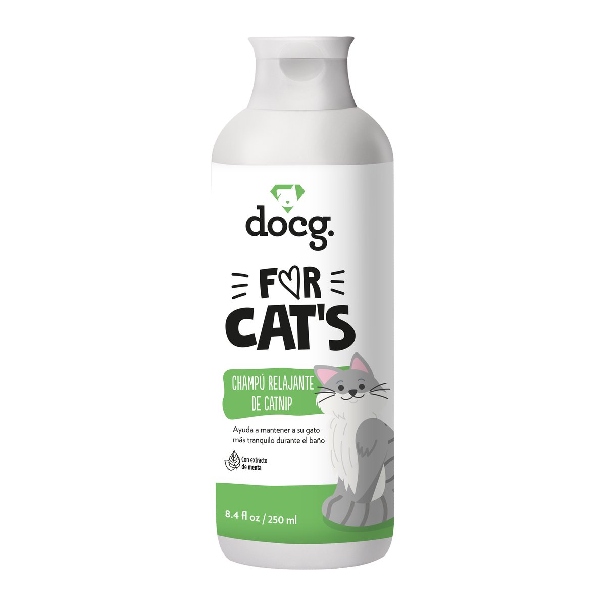 Docg For Cats Shampoo Relajante con Catnip 250 ml