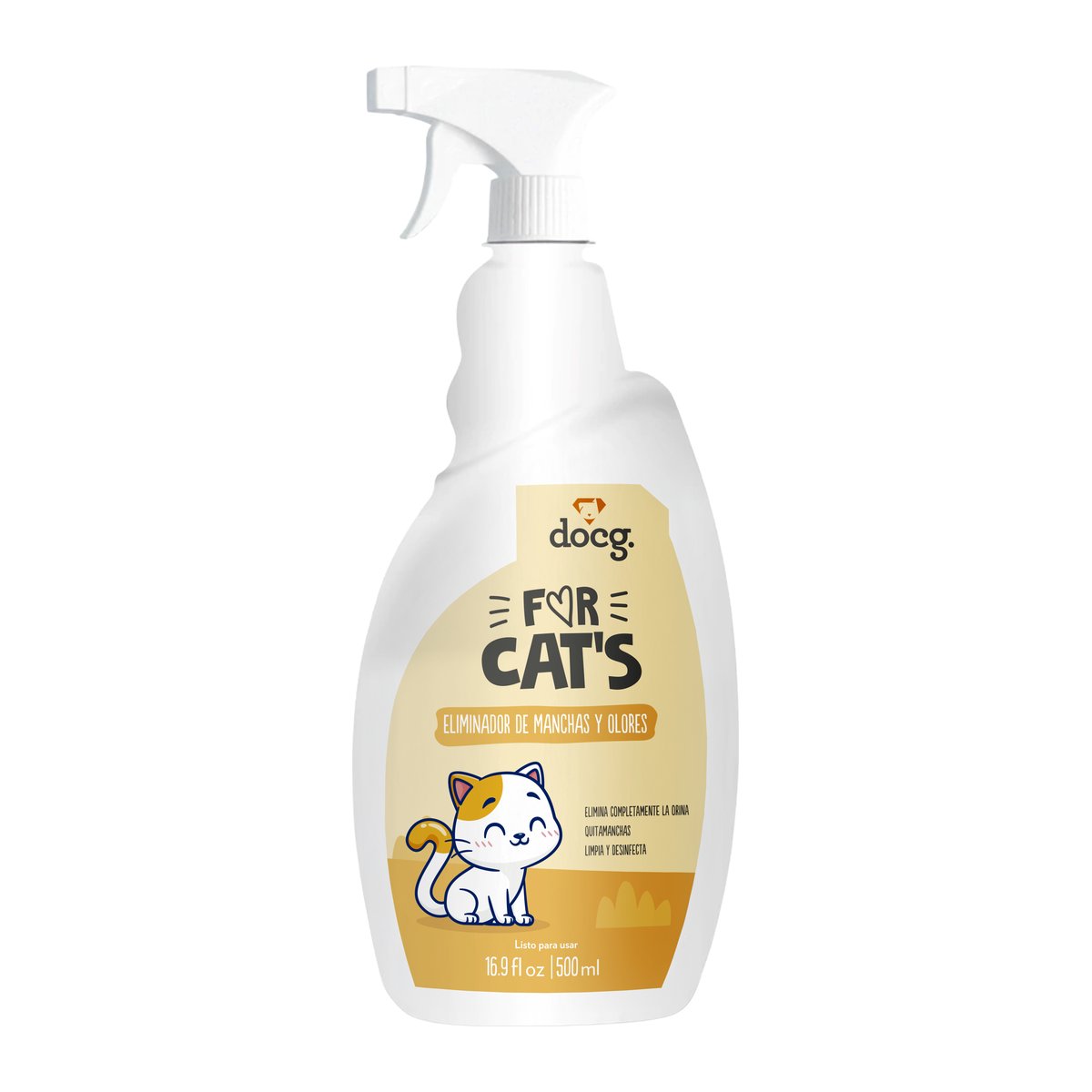 Docg For Cats Eliminador de Manchas y Olores 500 ml