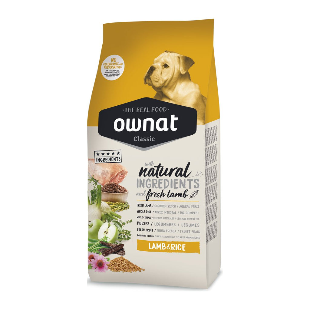 Ownat Classic Perro Adulto Cordero y Arroz 4 kg