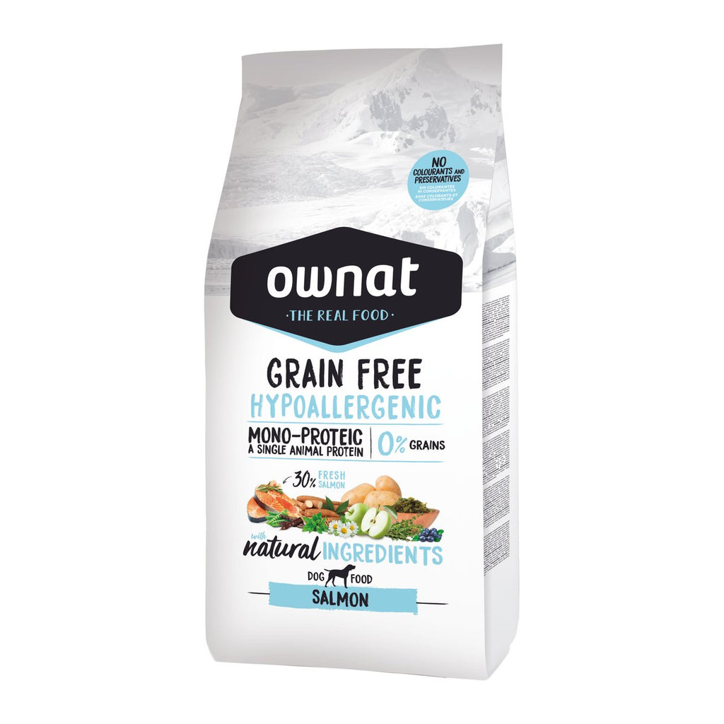 Ownat Grain Free Hypoallergenic Perro Adulto Salmón 3 kg