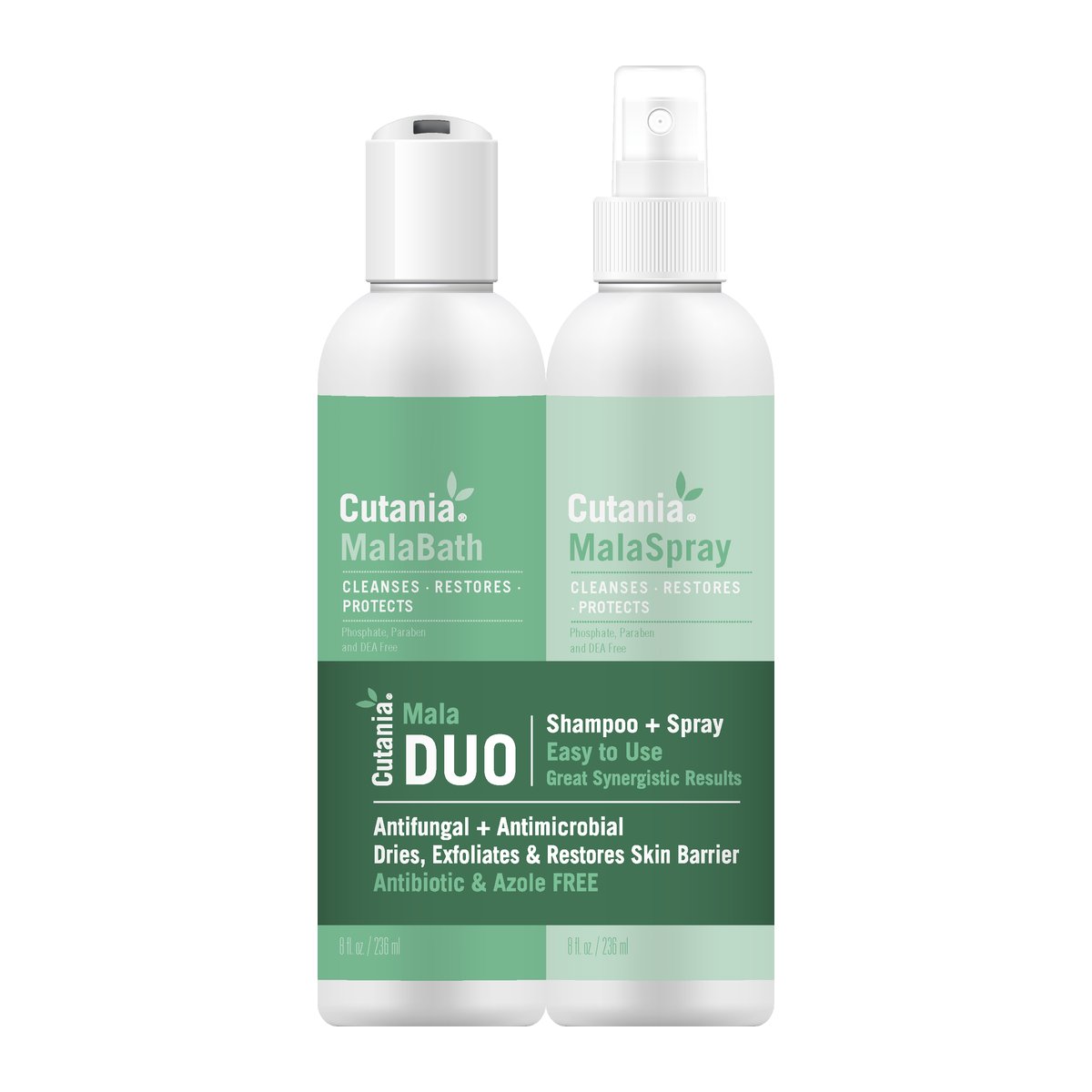 Cutania MalaDUO Pack Shampoo + Spray 236 ml