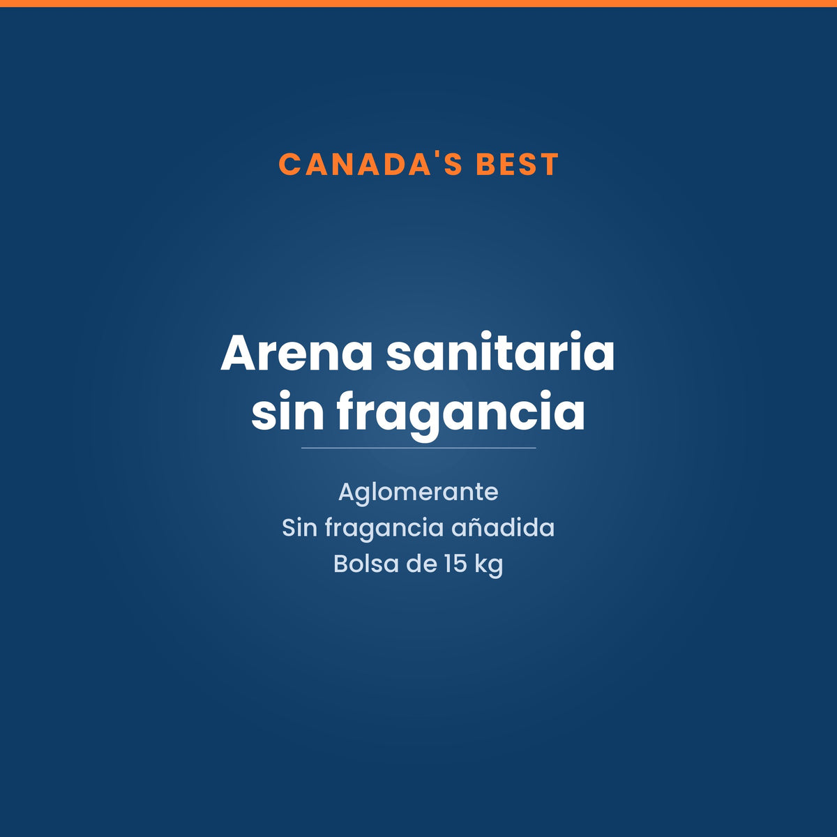 Arena Sanitaria Canada's Best Sin Fragancia 15 kg