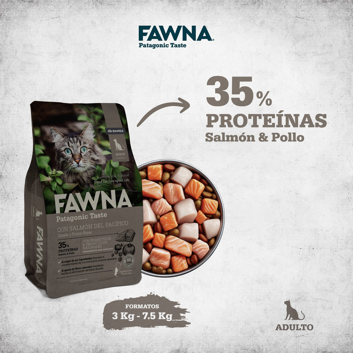 Fawna Gatos Adultos 7.5 KG