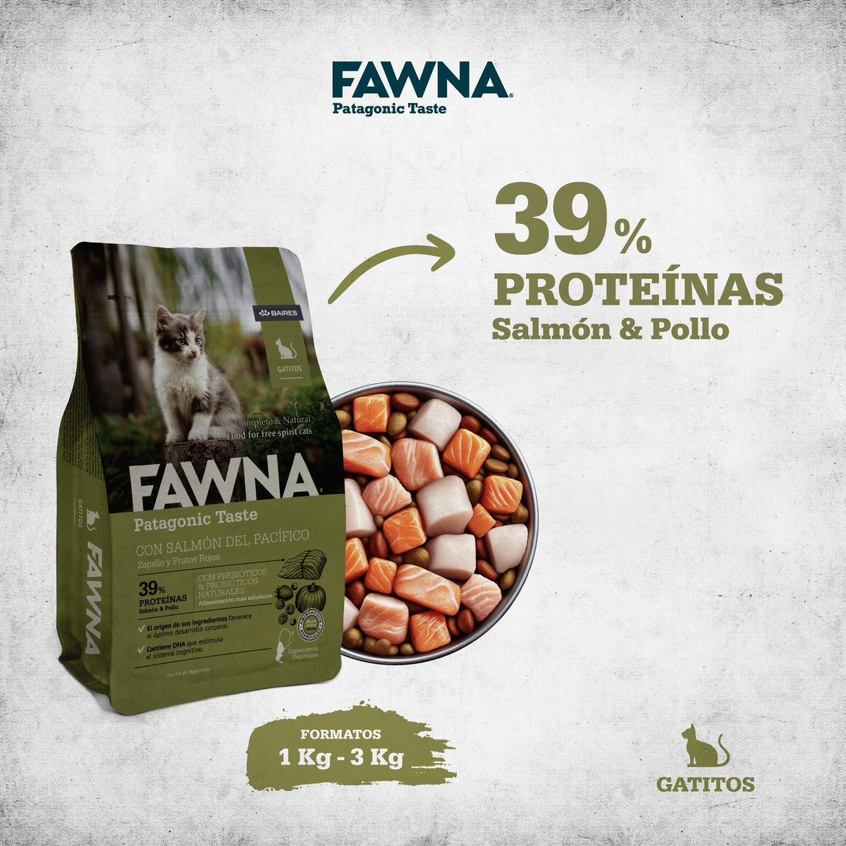 Fawna Gatos Kitten 3 KG