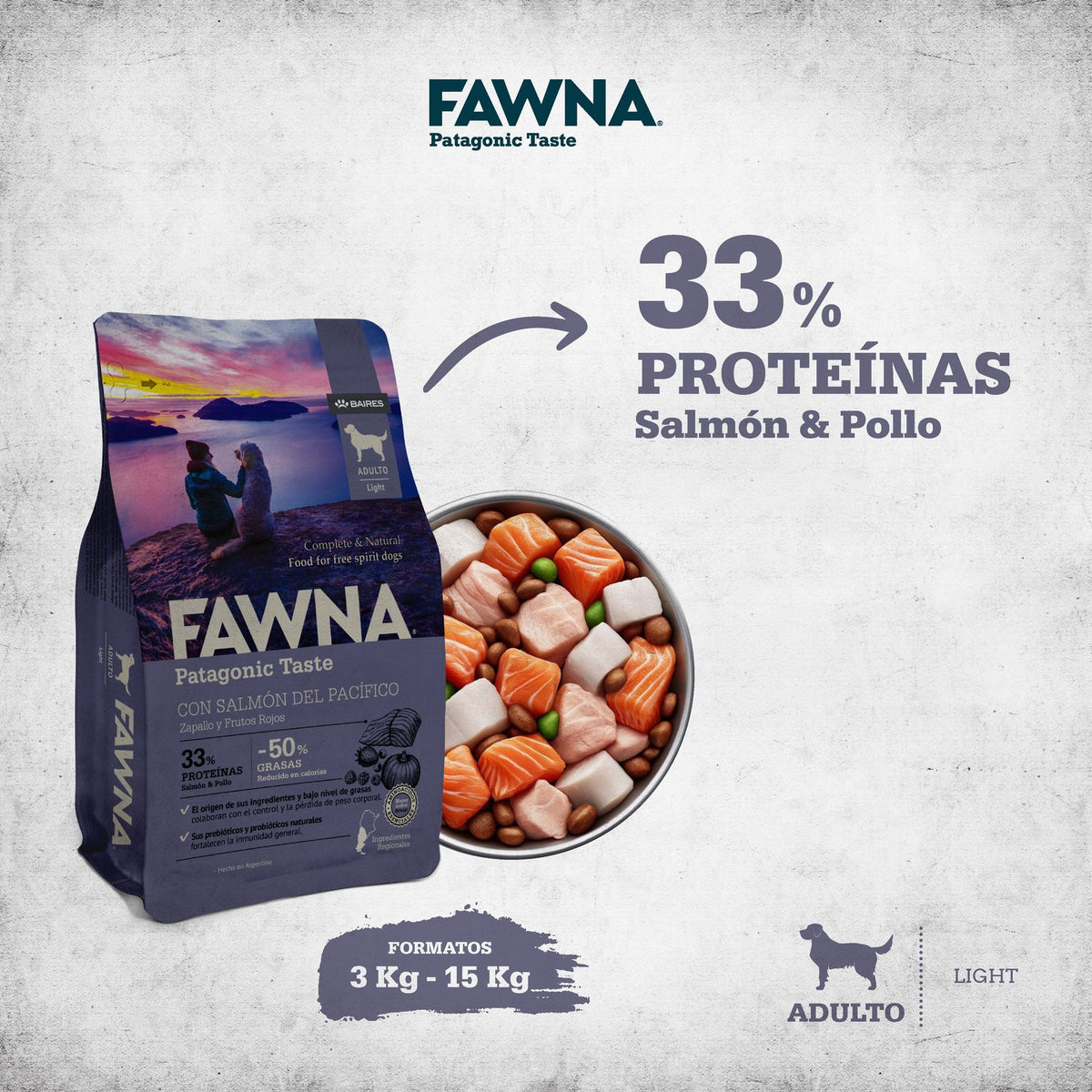Fawna Perros Adultos Light 15 KG