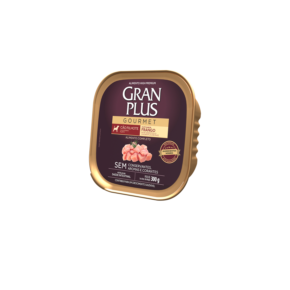 Gran Plus Paté Gourmet Cachorro Pollo 300 g