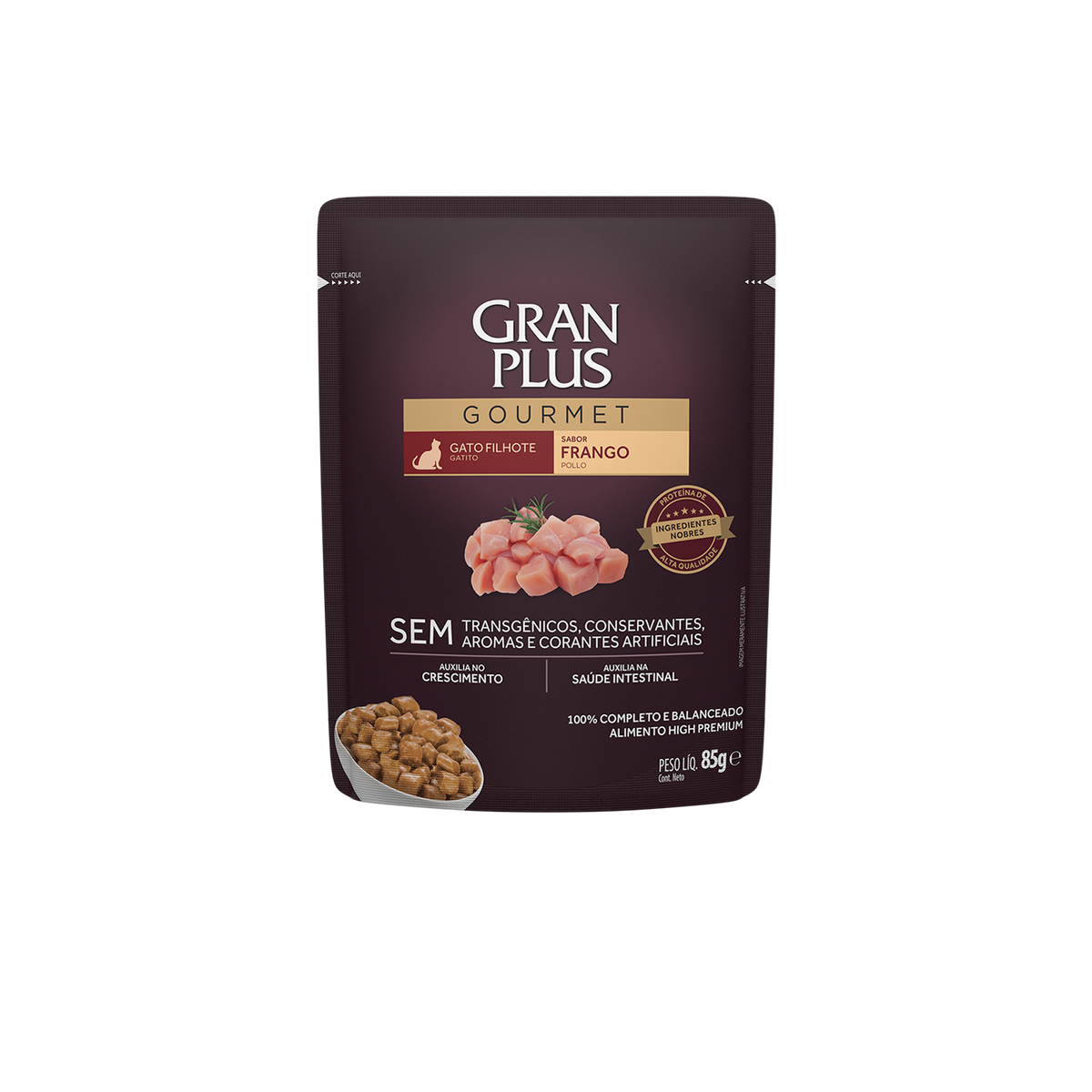Gran Plus Sobre Gatitos Pollo 85 g