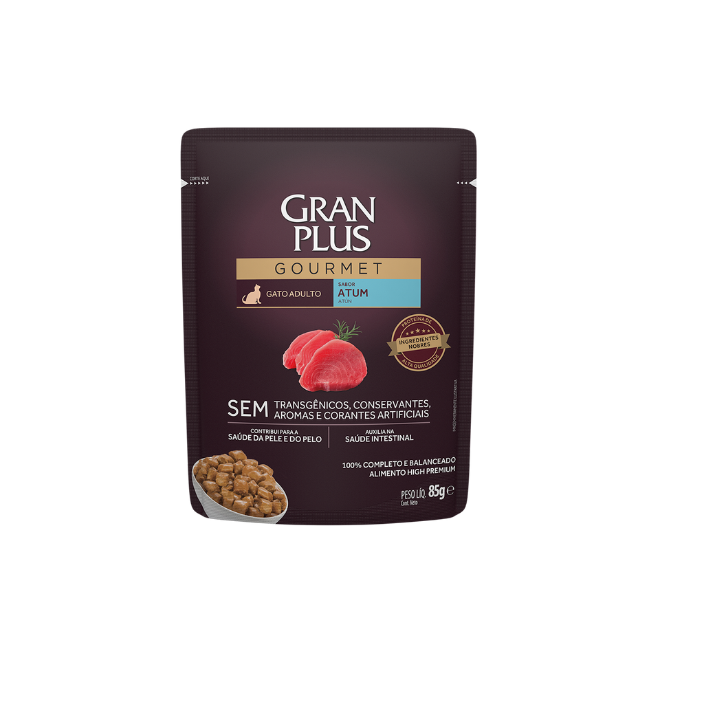 Gran Plus Sobre Gato Adulto Atún 85 g