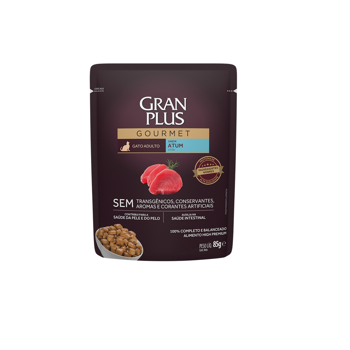 Gran Plus Sobre Gato Adulto Atún 85 g