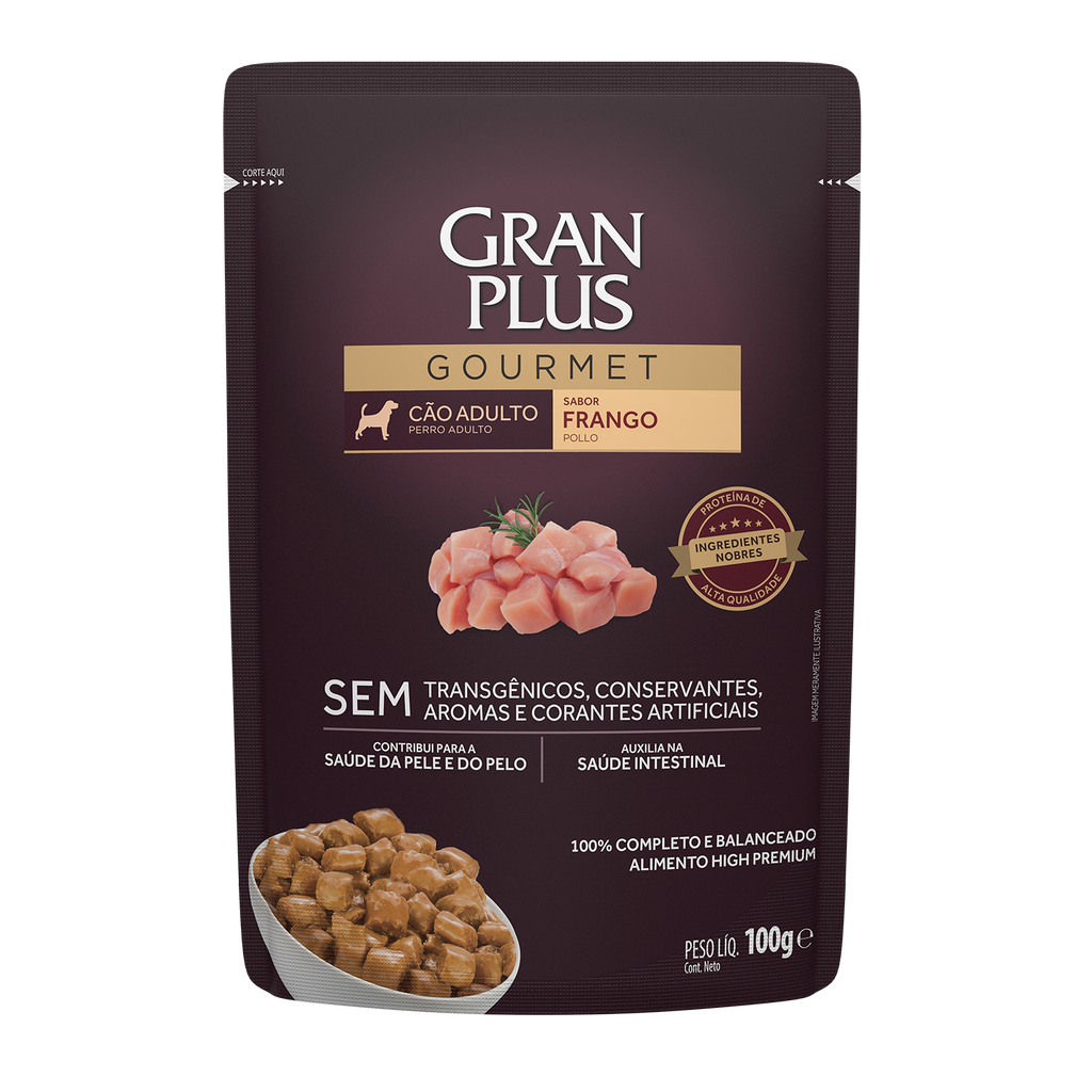 Gran Plus Sobre Perro Adulto Pollo 100 g