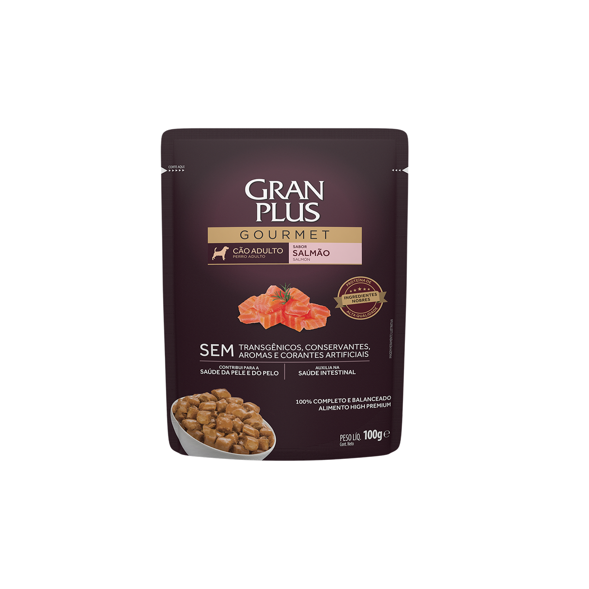 Gran Plus Sobre Perro Adulto Salmón 100 g