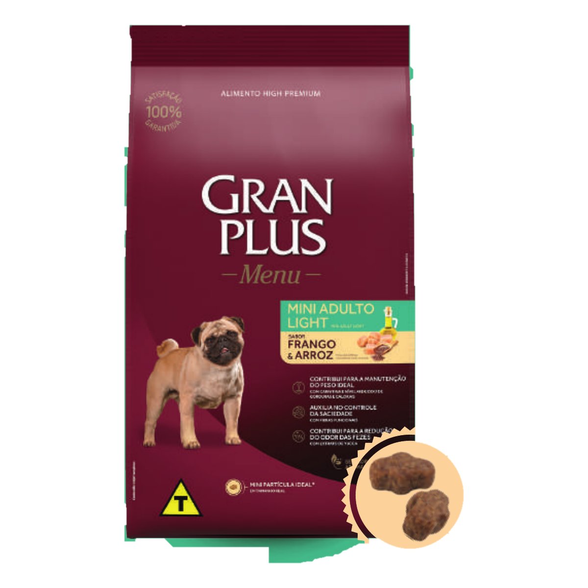 Gran Plus Perro Adulto Mini Light Pollo y Arroz 10.1 KG