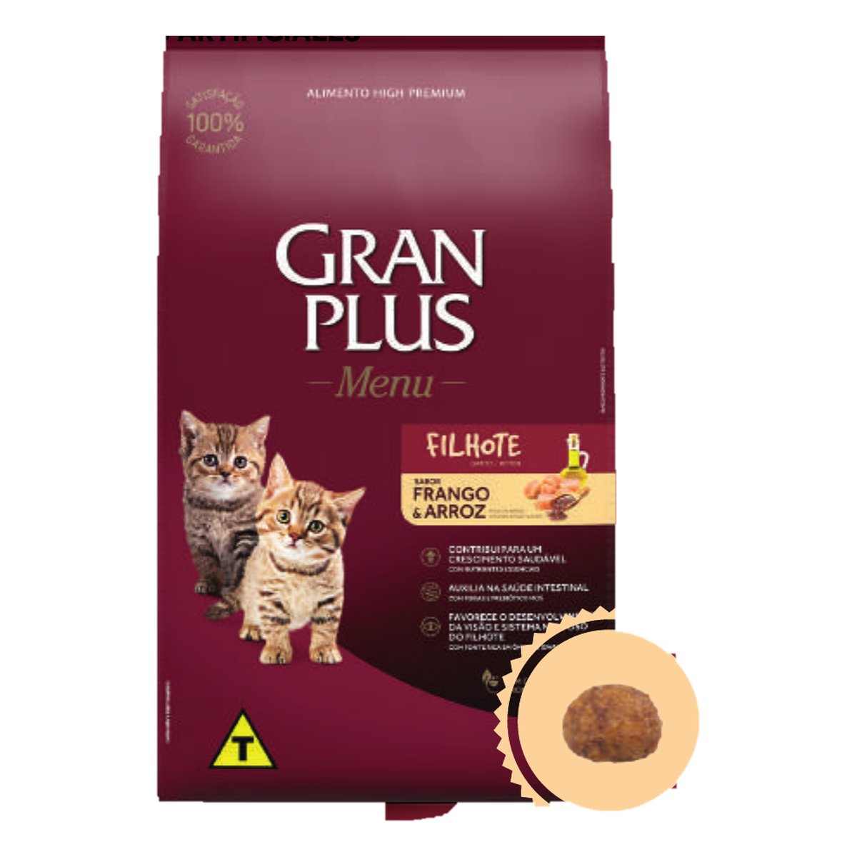 Gran Plus Gato Cachorros Pollo y Arroz 10 KG