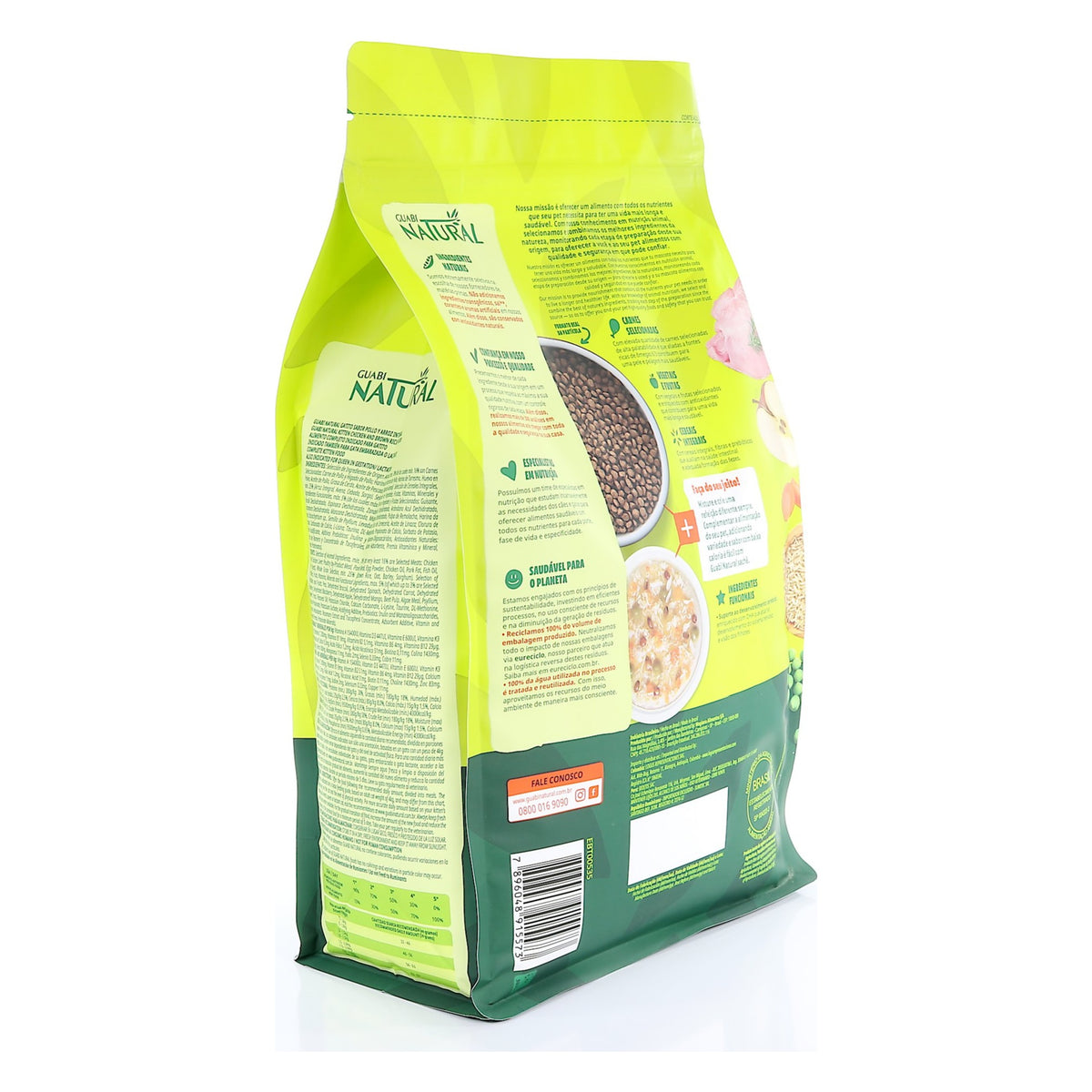 Guabi Natural Gato Cachorros Pollo e Arroz Integral 1.5 KG