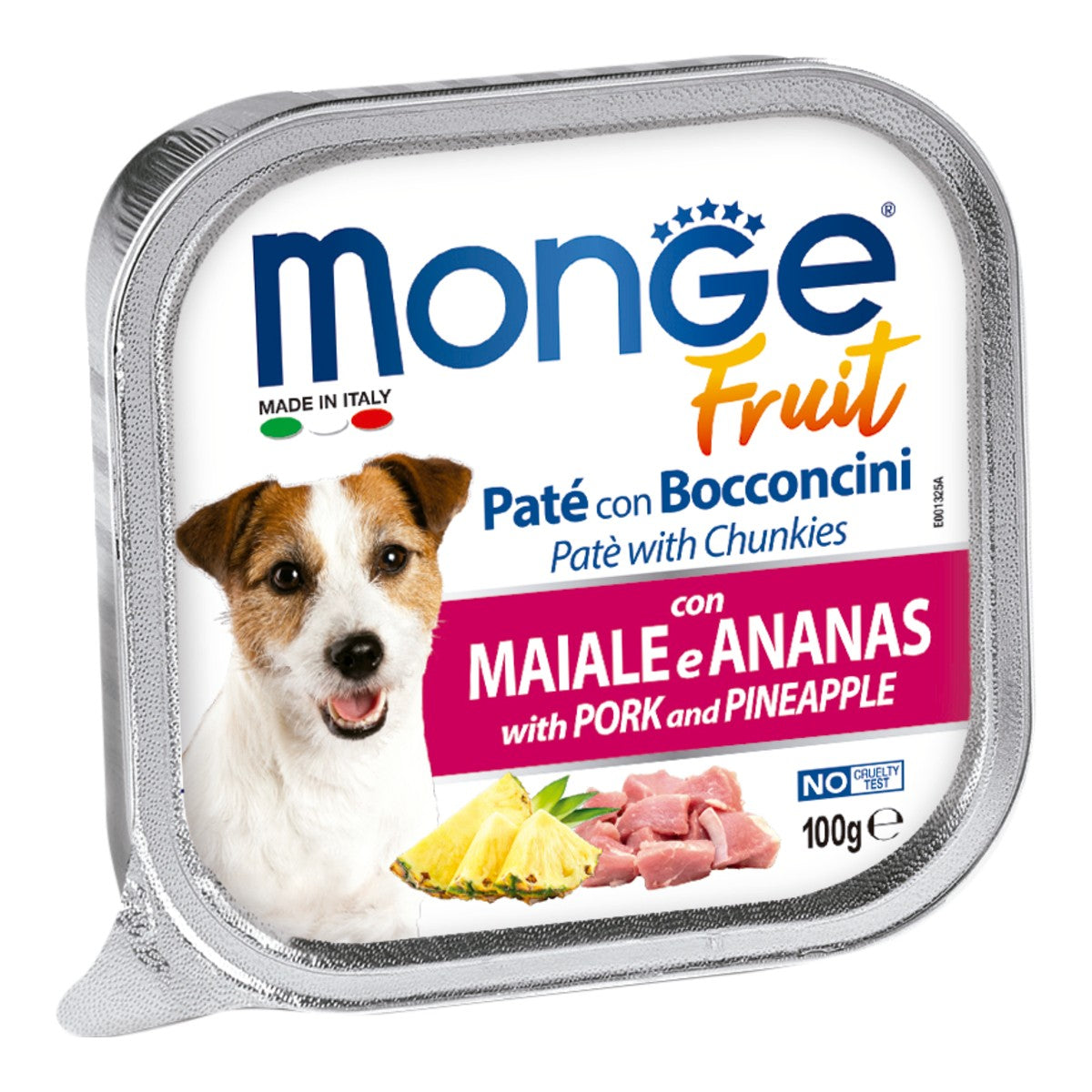 Monge Fruit Cerdo y Piña 100 g