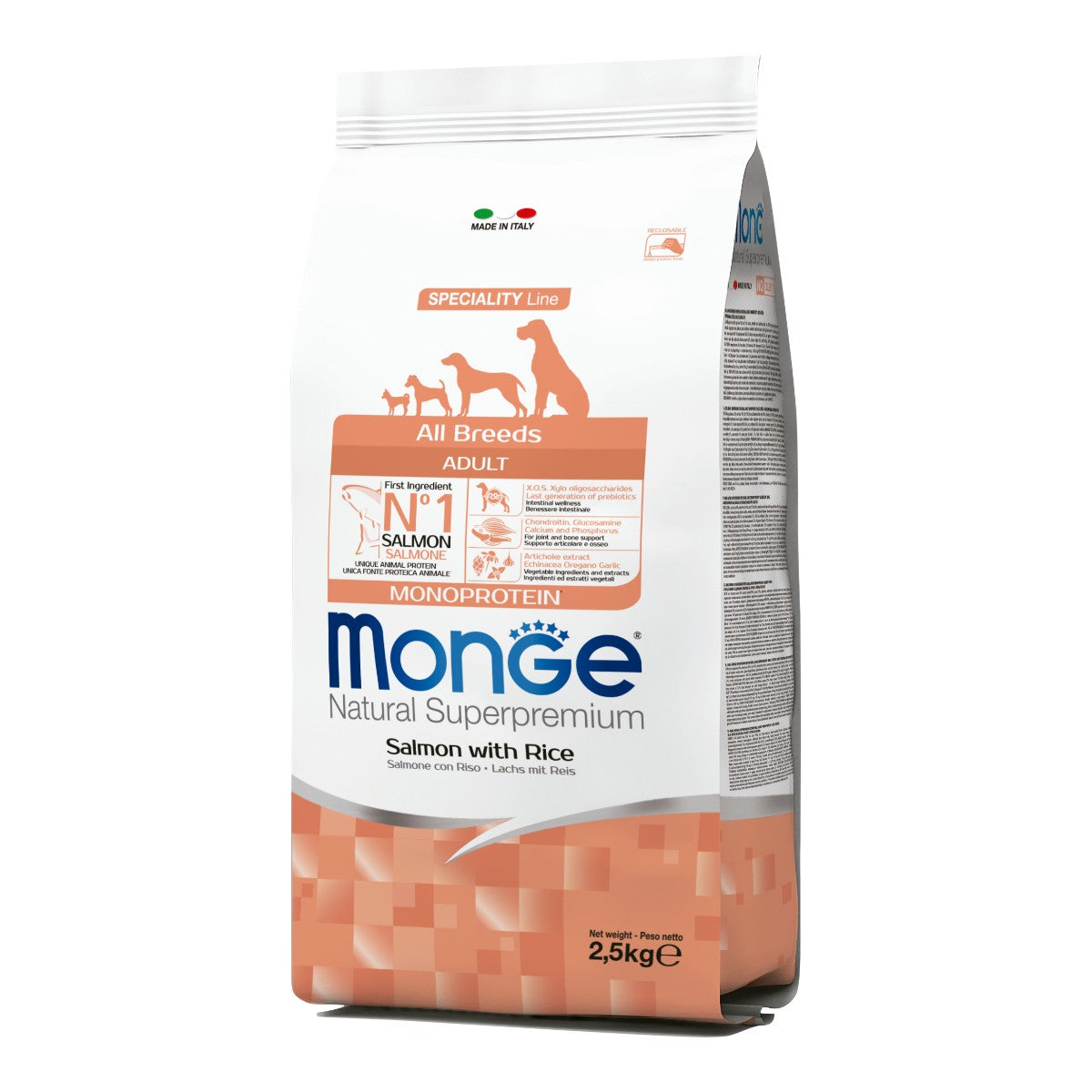 Monge Adult Salmon y Arroz 2.5 kg