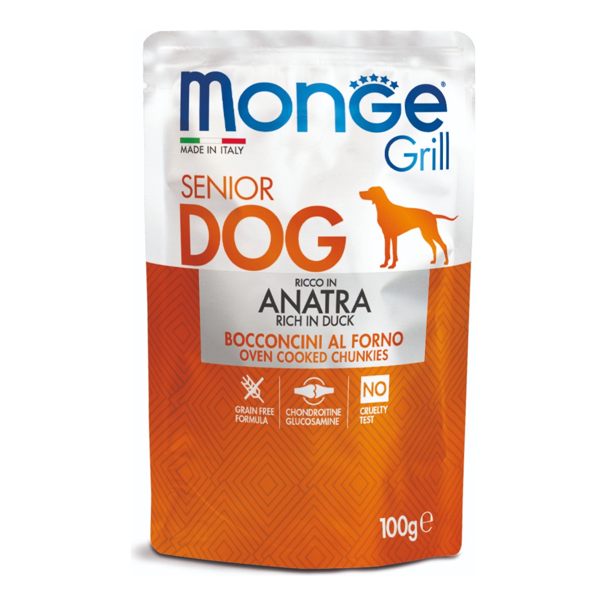 Monge Grill Senior Pato 100 g