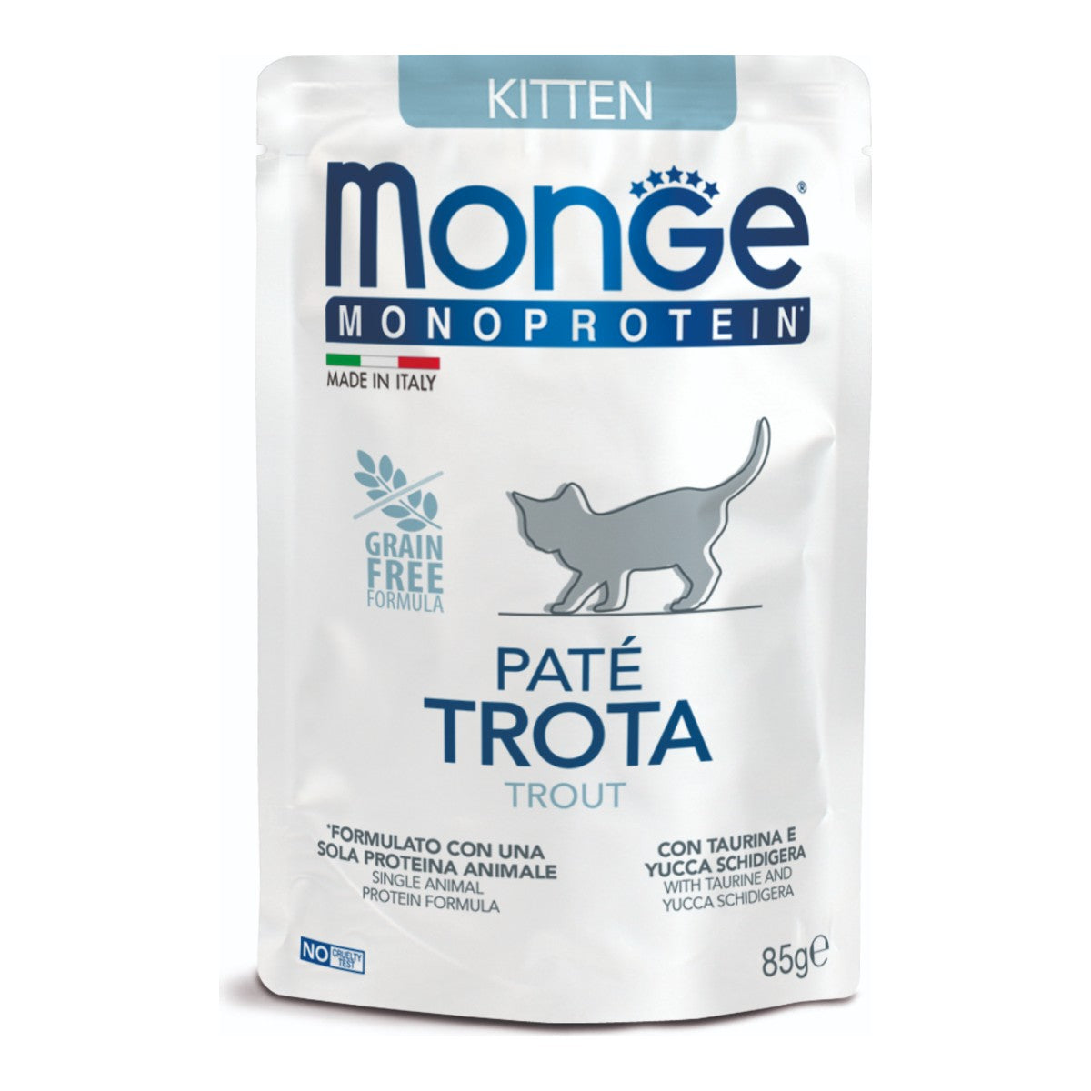 Monge Kitten Monoprotein Trucha 85 g