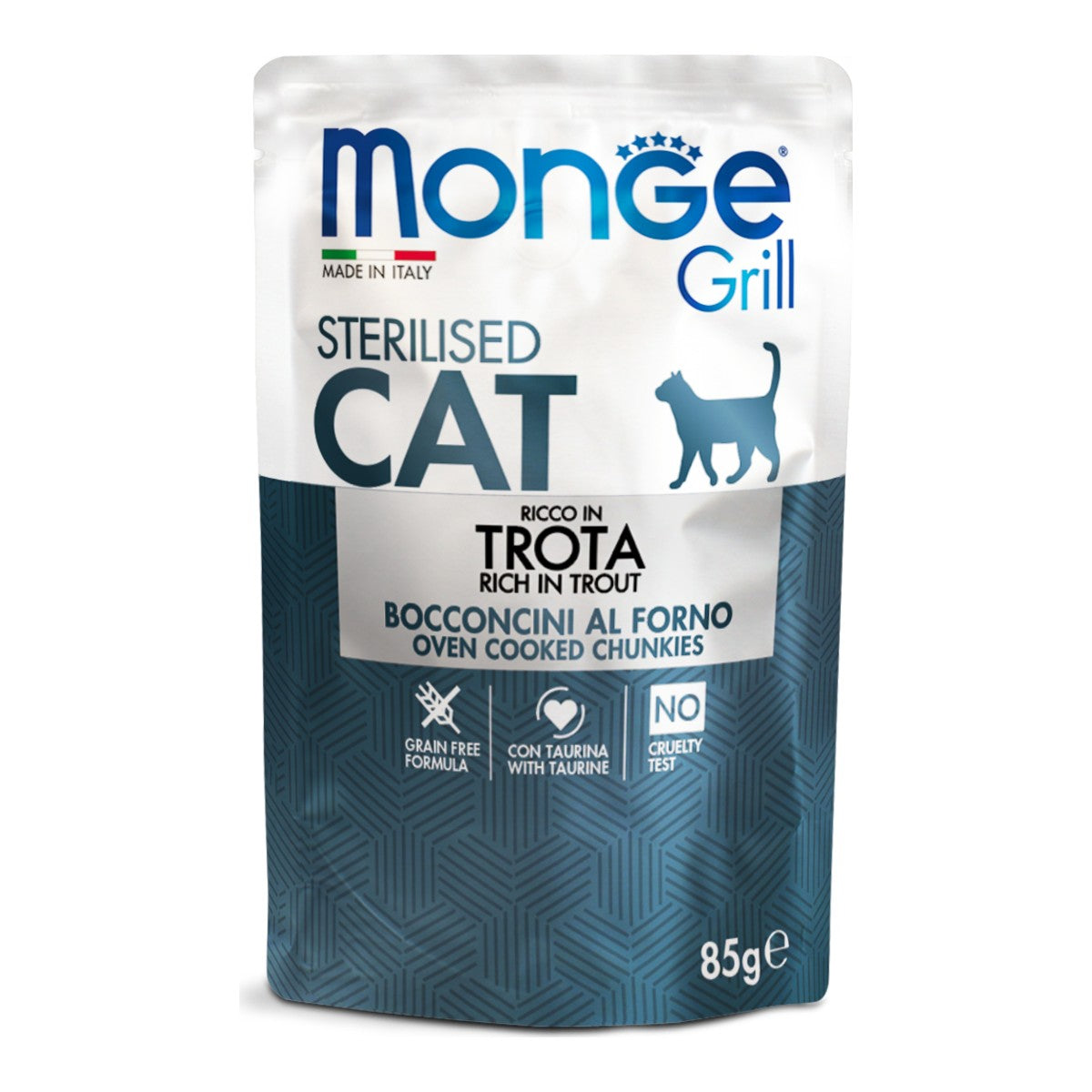 Monge Adult Grill Sterilised Trucha 85 g