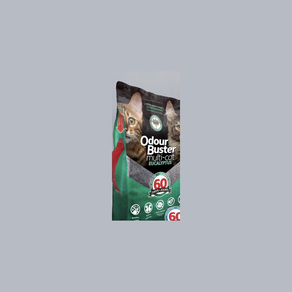 Odour Buster Multi-Cat Eucalyptus 12 kg