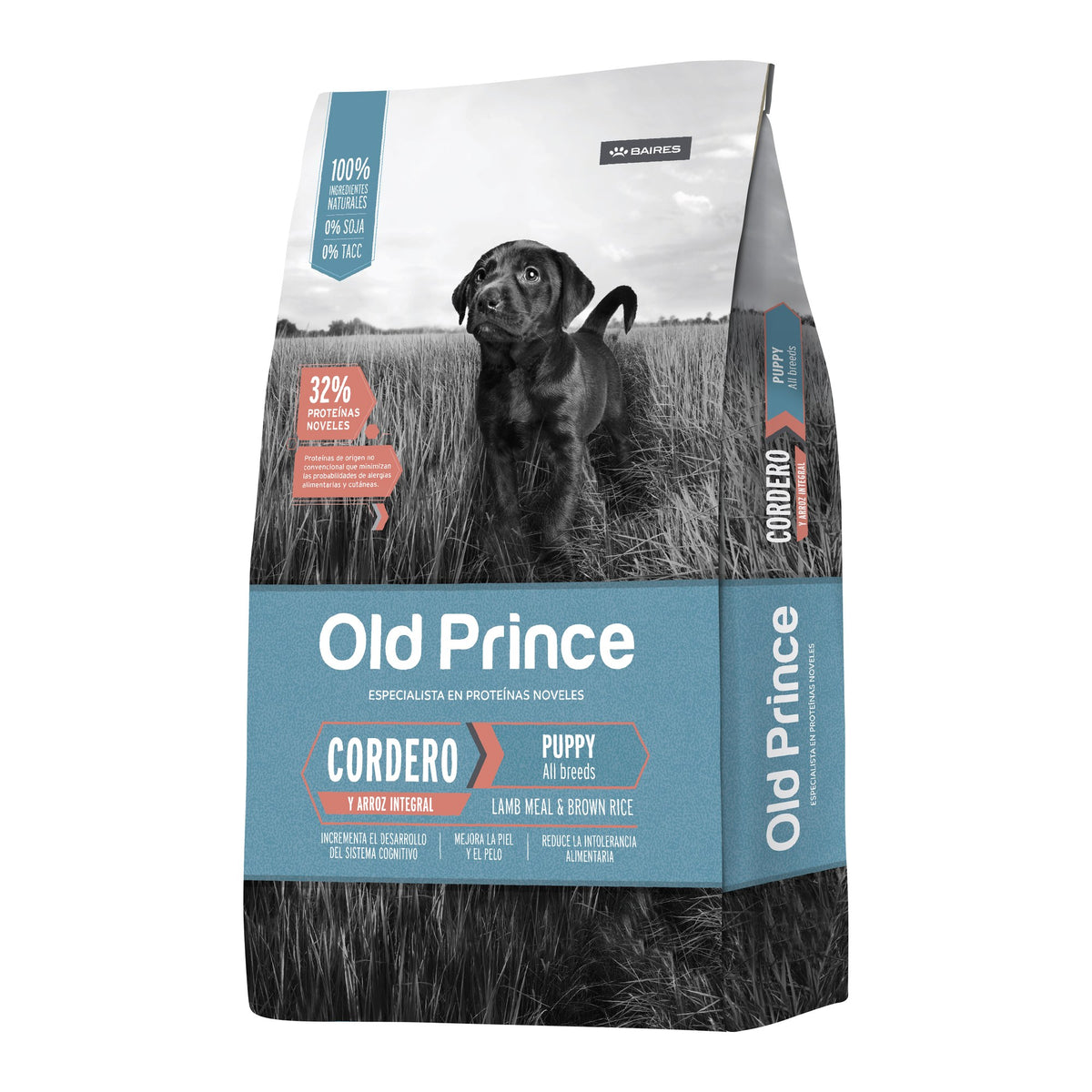 Old Prince Noveles Cordero y Arroz Cachorros 3 KG