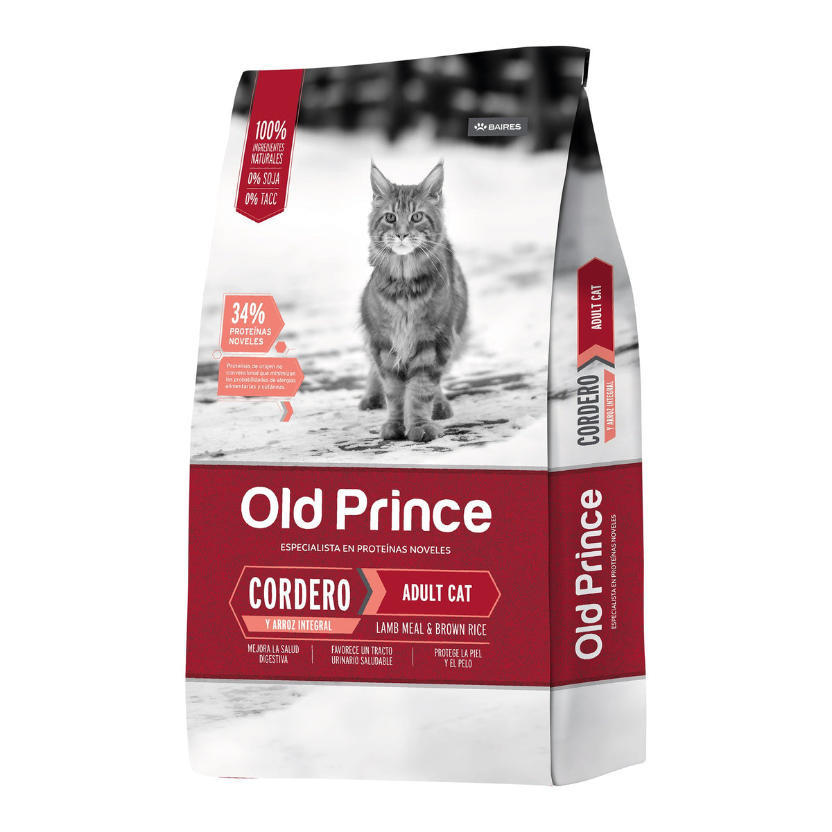 Old Prince Noveles Cordero Gatos Adultos 7.5 KG