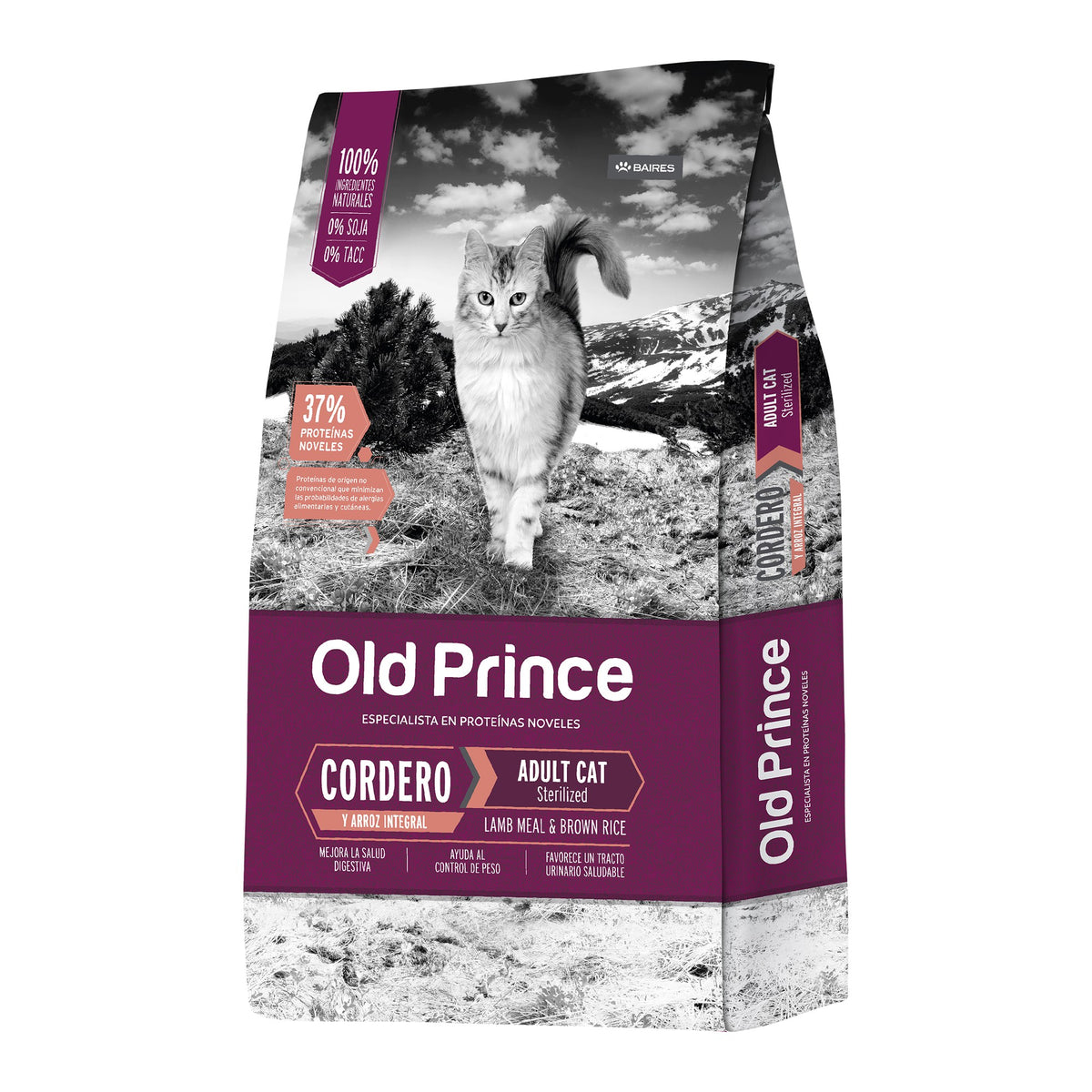 Old Prince Noveles Cordero Gatos Esterilizados 7.5 KG