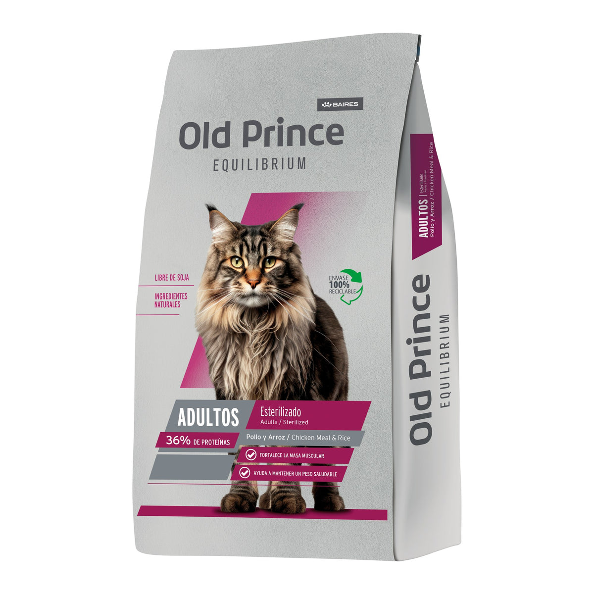 Old Prince Equilibrium Gatos Indoor Esterilizados 1 KG