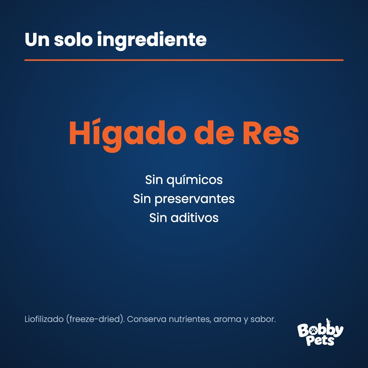 Un solo ingrediente — Pët·It Snack Hígado de Res 30 g
