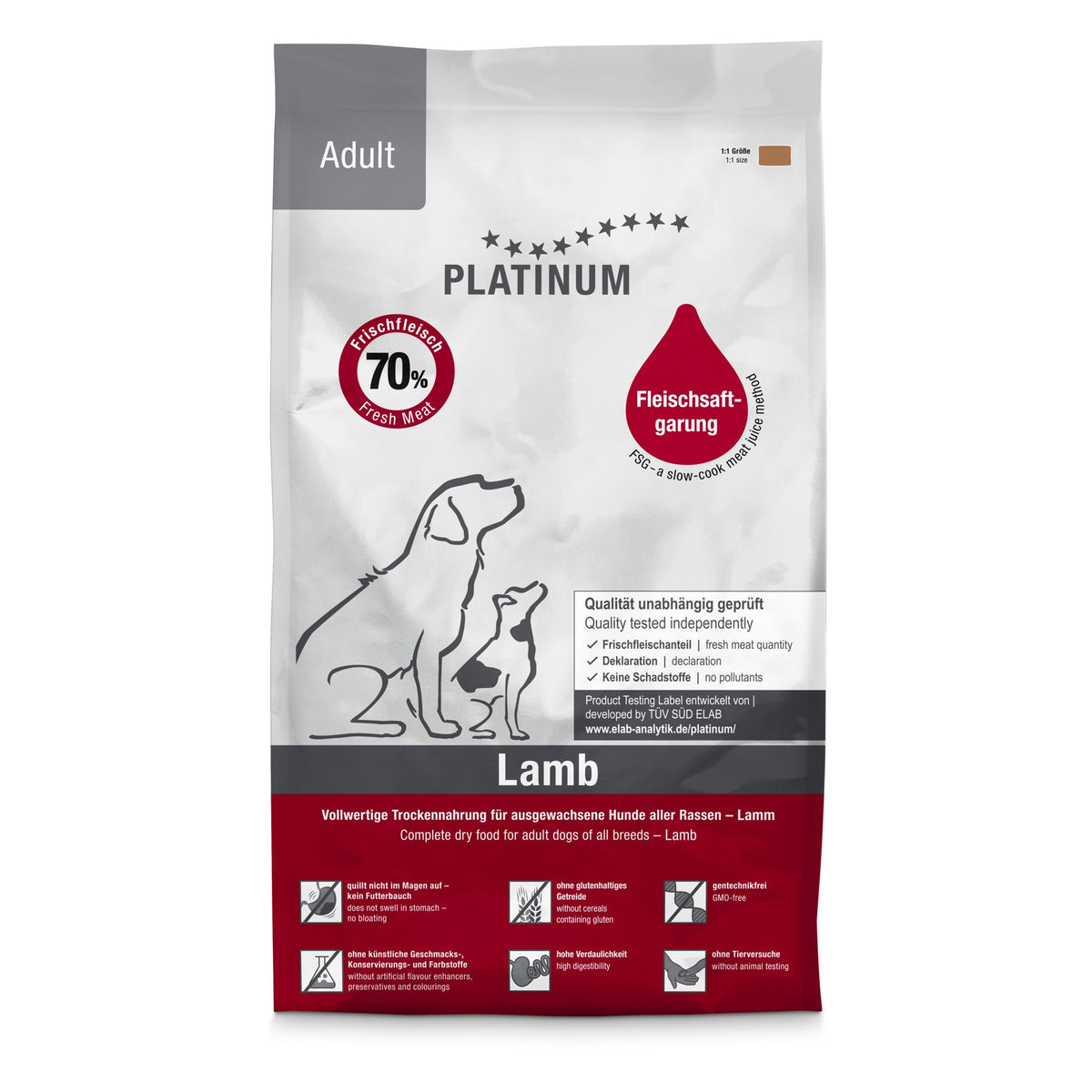 Platinum Dog Adult Lamb (cordero) 5 kg