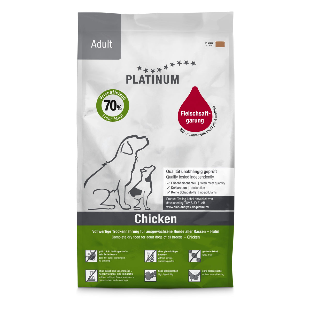 Platinum Dog Adult Chicken (pollo) 5 kg