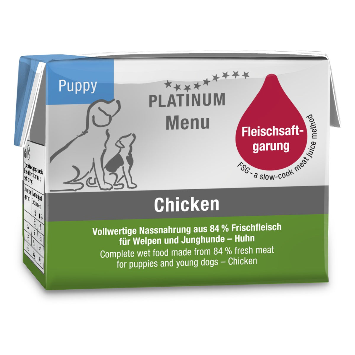 Platinum Dog Menu Puppy Chicken 90 g