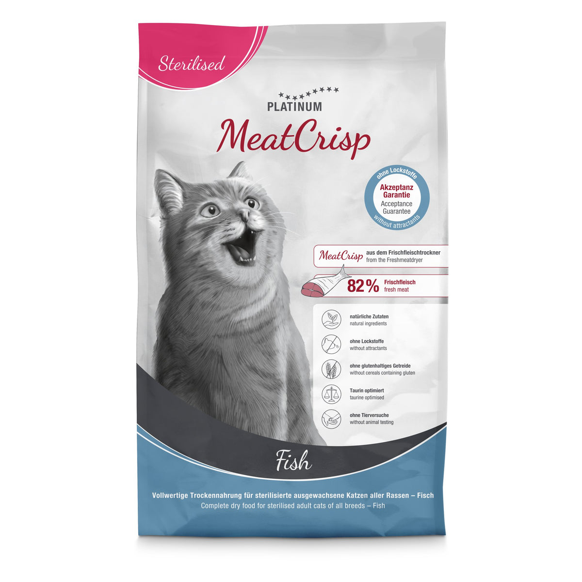 Platinum Cat Sterilized Fish 3 kg