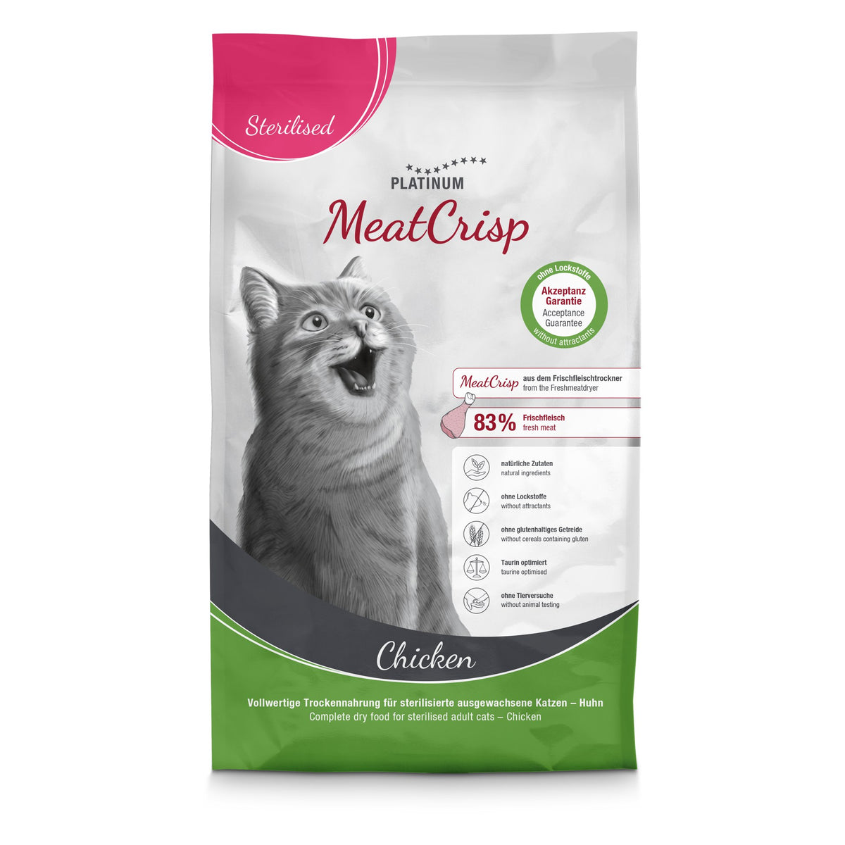 Platinum Cat Sterilized Chicken 1.5 kg