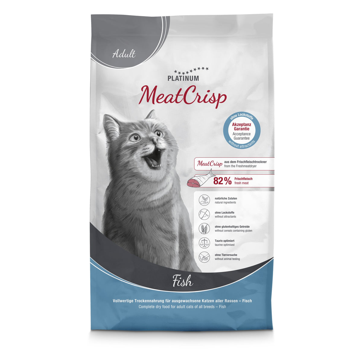 Platinum Cat Adult Fish 1.5 kg